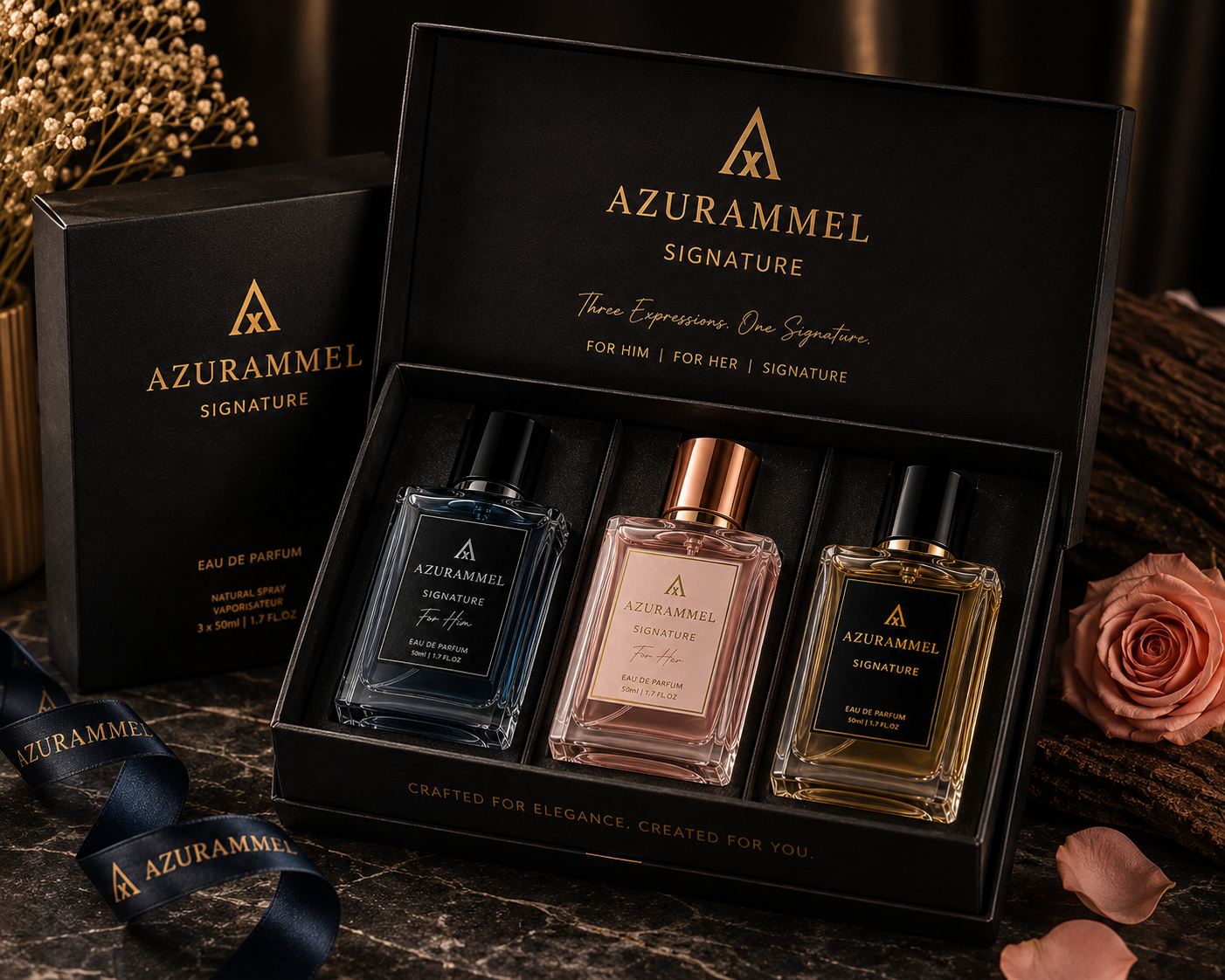Trio Luxury Set Azurammel Parfums