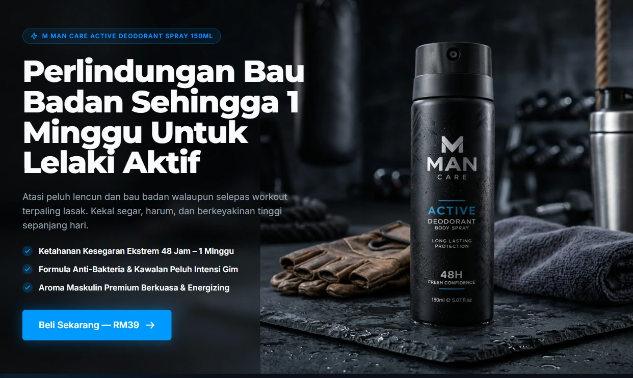 Pratonton kanvas website produk dengan fokus pada kandungan halaman tanpa sidebar editor